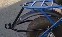 Тележка прицепная для мопедов VORTEX (БЕЗ КОРЫТА) (Невозможна регистрация в ГИБДД)	