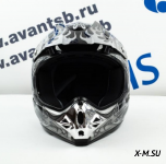 Шлем кроссовый Avantis Lead, Черный