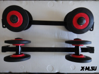Быстросъемный катковый блок на склизу Райда