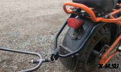 Прицепное устройство (кронштейн с крюком) для СКАУТ 2