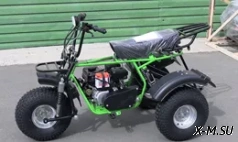 ТРИЦИКЛ САФАРИ-3LЕ-8 ТРИТОН 2 (ДЛИННОЕ СЕДЛО, СЗАДИ 2 АМОРТИЗАТОРА УРАЛ)