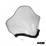 Стекло ветровое для снегохода STELS S800 Росомаха усовершенств. (высота 69см, толщина 3мм, ПЭТг)