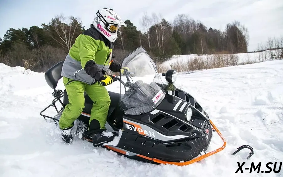 Снегоход Русская механика РМ БУРАН ЛИДЕР АЕ