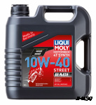 Масло LiquiMoly   Motorbike 4T Synth Street Race 10W-40 (Синтетическое) 4л