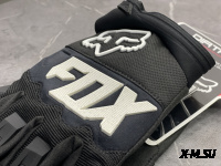 Перчатки взрослые FOX XD2-1 цв. Черно-белый  р. XL