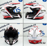 Шлем кроссовый Avantis Sweep, Красный