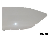 Стекло ветровое для лодки (правая половинка)